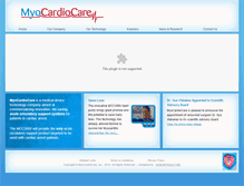 Tablet Screenshot of myocardiocare.com